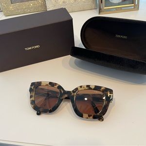 Tom Ford Pia Tortoise Sunglasses
